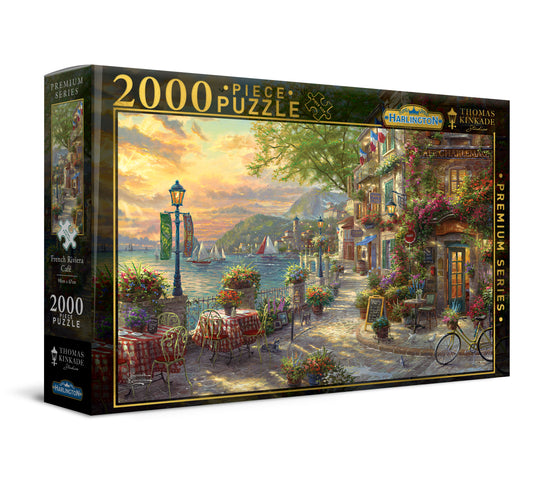 Harlington - Thomas Kinkade French Riviera Café Puzzle 2000pc