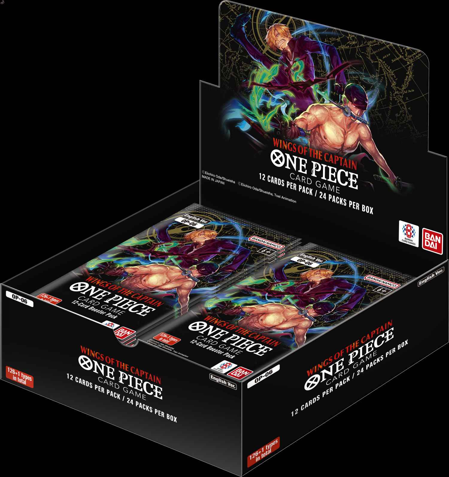 ONE PIECE Card Game Memorial Collection OP-06 Booster Box