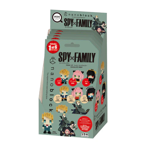 Mininano - Spy x Family Vol.1 Complete Display of 6