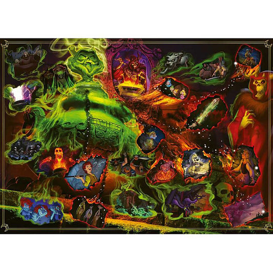 Ravensburger - Disney Villainous Horned King Puzzle 1000pc