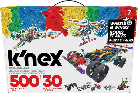 K'NEX - Wings and Wheels 500 pieces 30 builds
