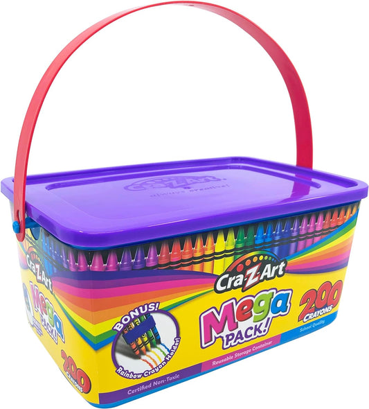 Cra-Z-Art Crayons Mega Pack (200 Piece Set)