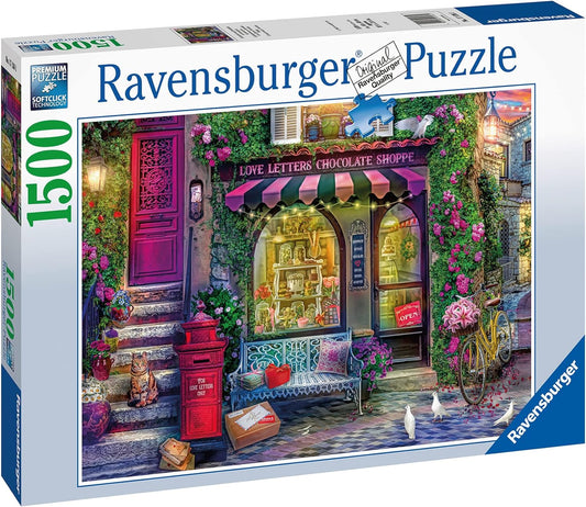 Ravensburger - Love Letters Chocolate Shop Puzzle 1500pc