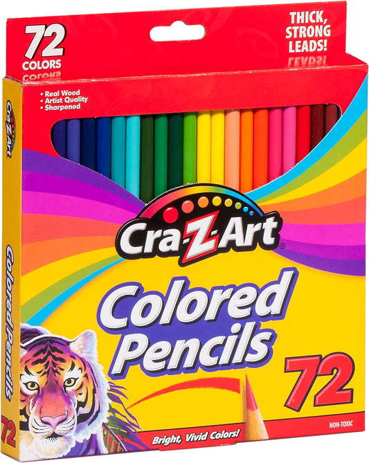 Cra-Z-Art Coloured Pencils (72 Piece Set)