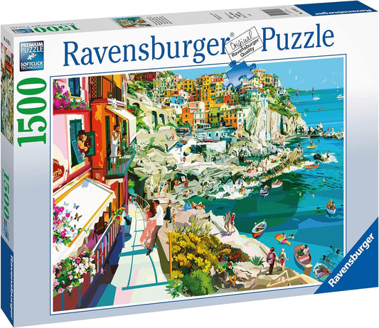 Ravensburger - Romance in Cinque Terre Puzzle 1500pc