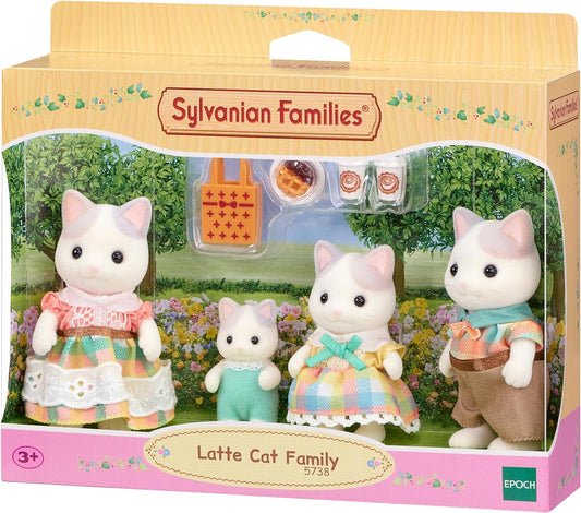 Sylvanian Families - The Latte Cat Family