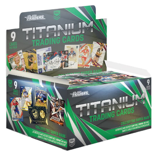 2024 TLA Traders Titanium NRL Rugby League Booster Box
