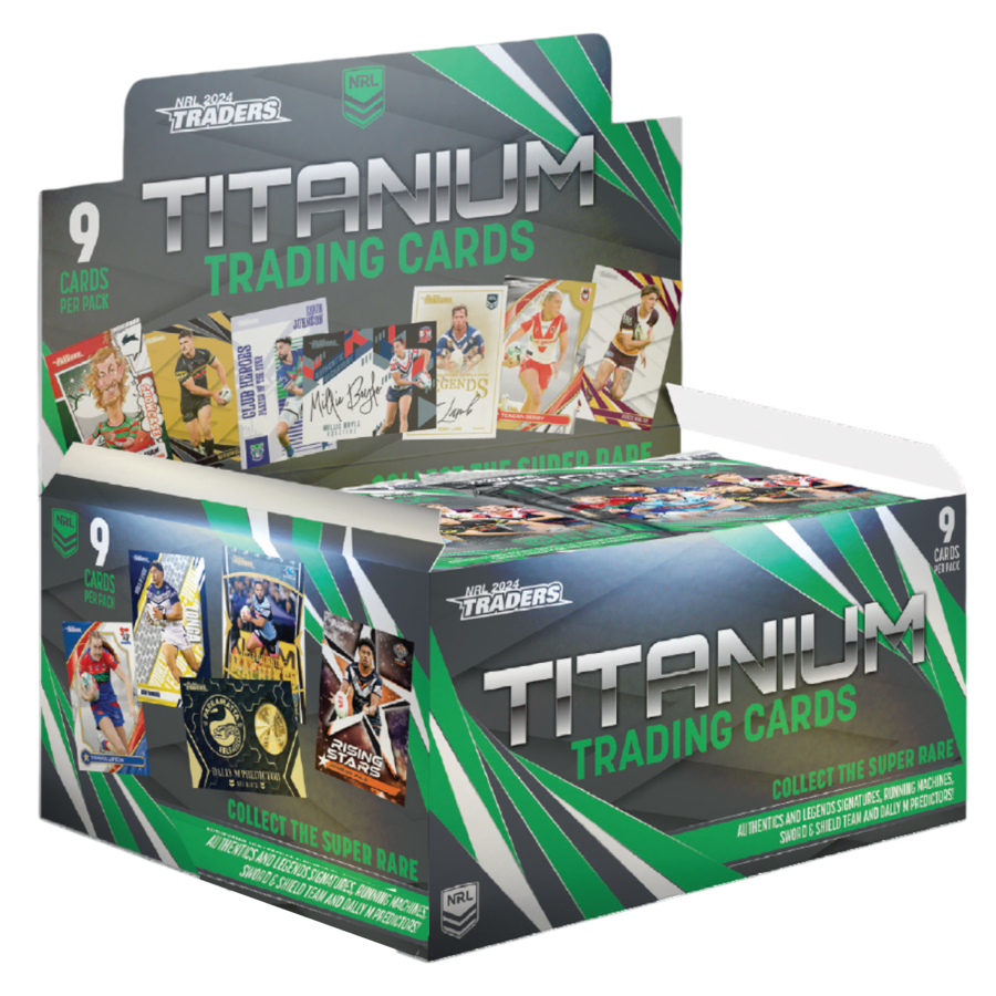 2024 TLA Traders Titanium NRL Rugby League Booster Box