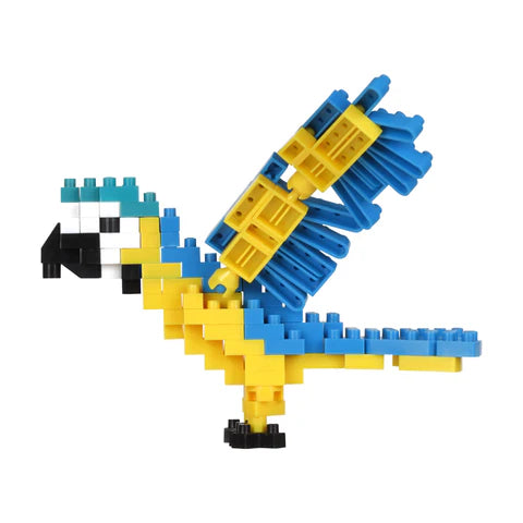 Nanoblock - Blue and Yellow Macaw