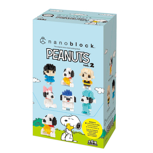 Mininano - Peanuts Vol.2 Complete Display of 6