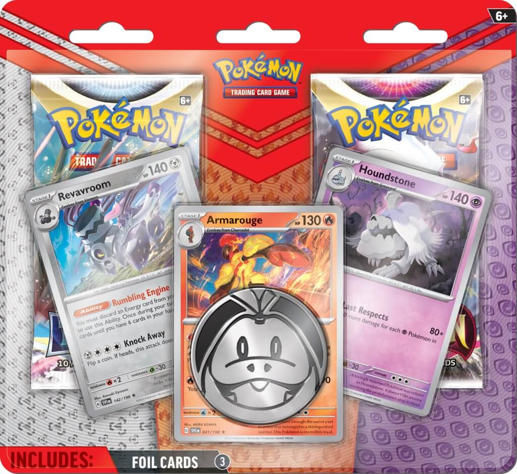 Pokémon Trading Card Game: Back to School Eraser Blister 2023