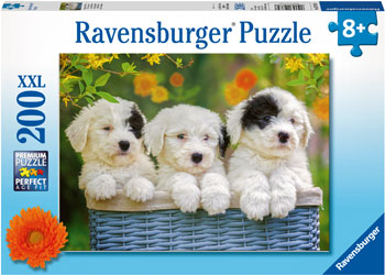 Ravensburger - Cuddly Puppies Puzzle 200pc