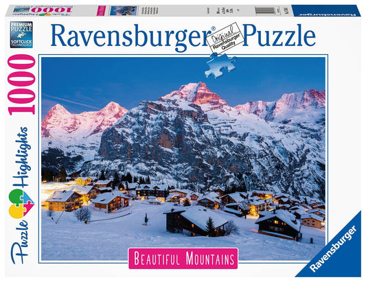 Ravensburger - Bernese Oberland, Murren Puzzle 1000pc