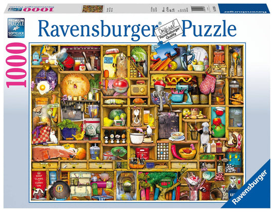 Ravensburger - The Kitchen Cupboard Puzzle 1000pc
