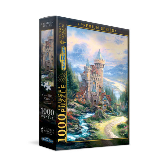 Harlington - Thomas Kinkade Guardian Castle Puzzle 1000pc