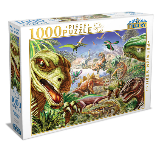 Tilbury - Dinosaur’s World 2 Puzzle 1000pc