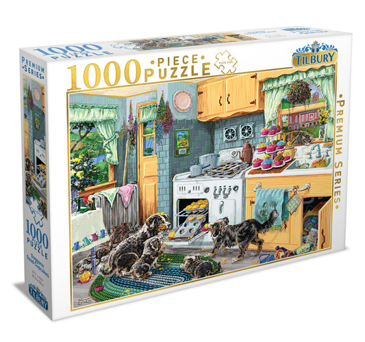 Tilbury - Doggone Good Cupcakes Puzzle 1000pc
