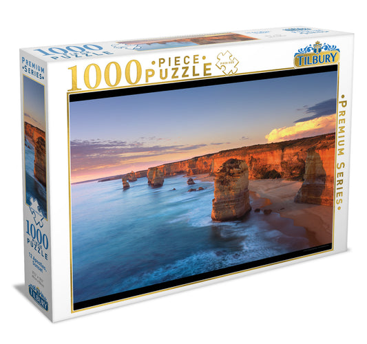 Tilbury - Mark Gray Collection – 12 Apostles, Sunset Puzzle 1000pc
