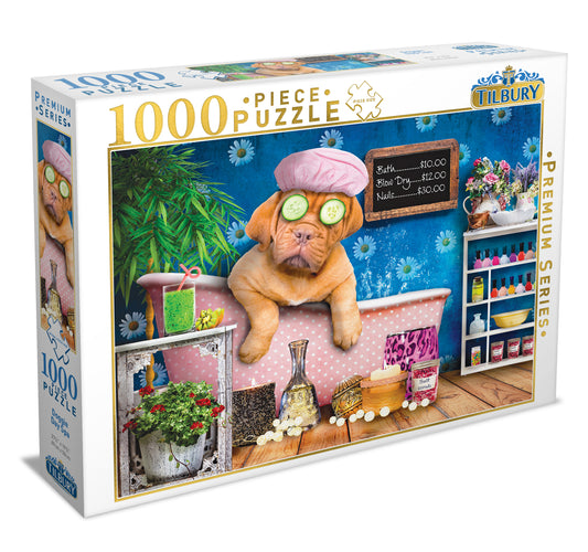 Tilbury - Doggie Day Spa Puzzle 1000pc