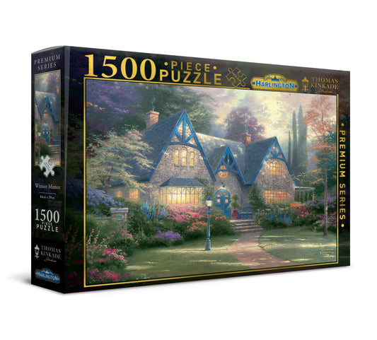 Harlington - Thomas Kinkade Winsor Manor Puzzle 1000pc