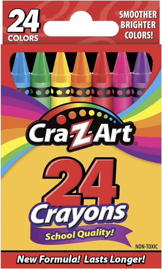 Cra-Z-Art Crayons (24 Piece Set)