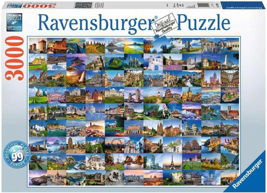 Ravensburger - 99 Beautiful Places of Europe 3000pc