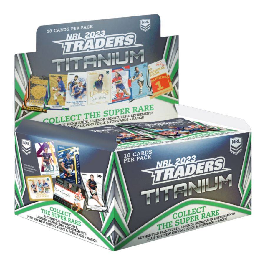Rugby League - 2023 Traders Titanium Cards (Display of 36)