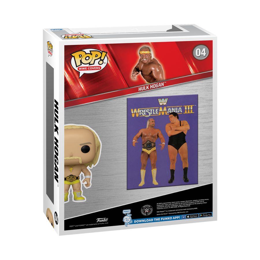 WWE - Hulk vs Andre - Hulk Hogan US Exclusive Pop! Cover [RS]