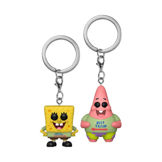 SpongeBob Squarepants - Best Friends US Exclusive Pop! Keychain 2-Pack