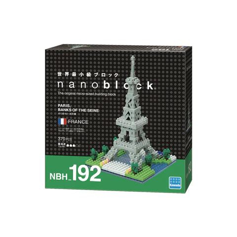 Nanoblock - Paris, Banks of The Seine - Eiffel Tower