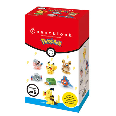 Nanoblock Mini Pokémon Box - Electric Type