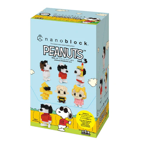 Mininano - Peanuts Vol.3 Complete Display of 6
