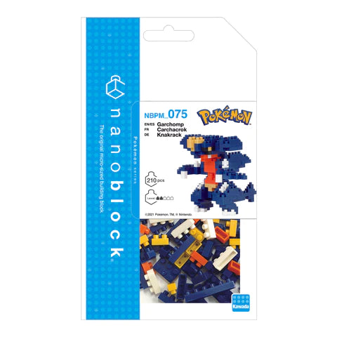 Nanoblock - Pokémon - Garchomp