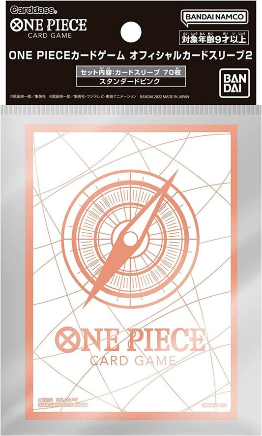 One Piece Card Game Standard Pink Card Sleeve