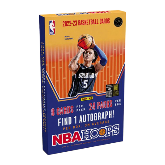 NBA - 2022/23 Hoops Basketball Trading Cards Hobby Box (24 packs)