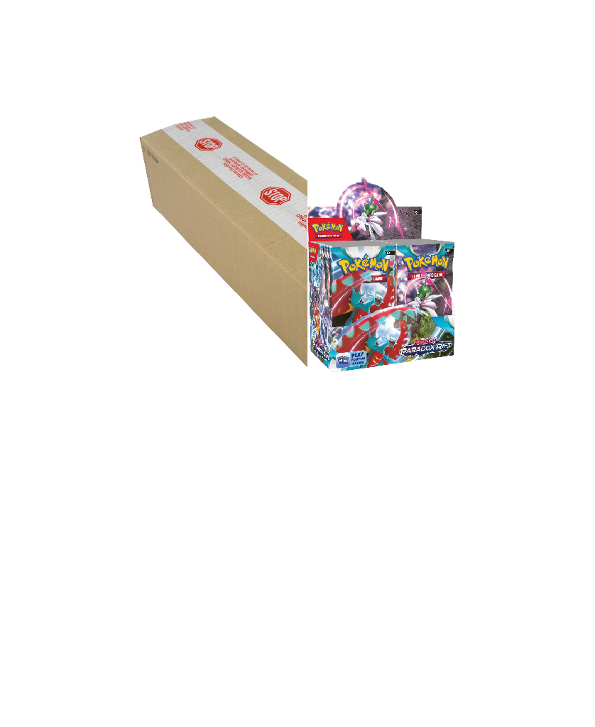 POKÉMON TCG Scarlet & Violet 4 Paradox Rift Booster Box [6 BOX CARTON]