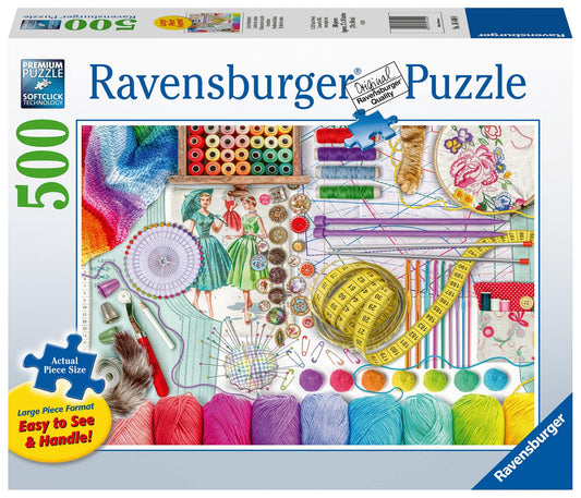 Ravensburger - Needlework Station Puzzle 500pcLF