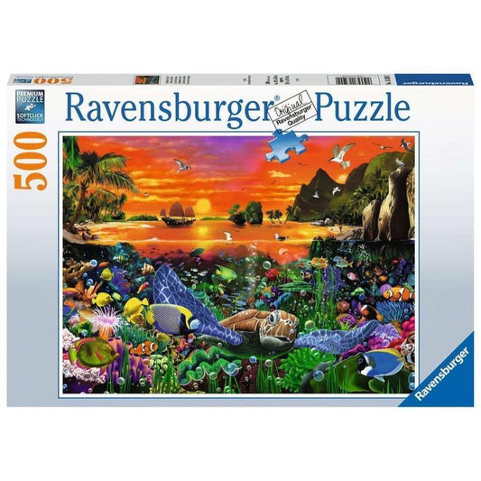 Ravensburger -  Turtle in the Reef Puzzle 500pc