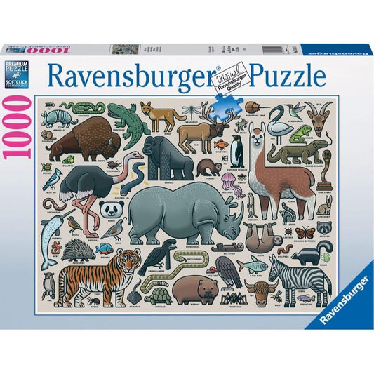 Ravensburger - You Wild Animal Puzzle 1000pc