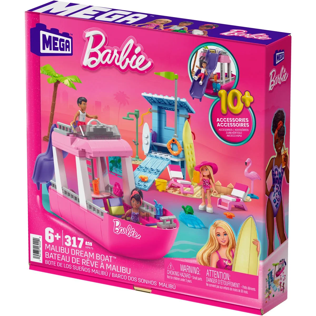 MEGA Construx Barbie Malibu Dream Boat