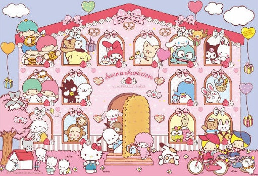 Jigsaw Puzzle: Sanrio Characters Sweets House 300pcs (38 x 26cm)