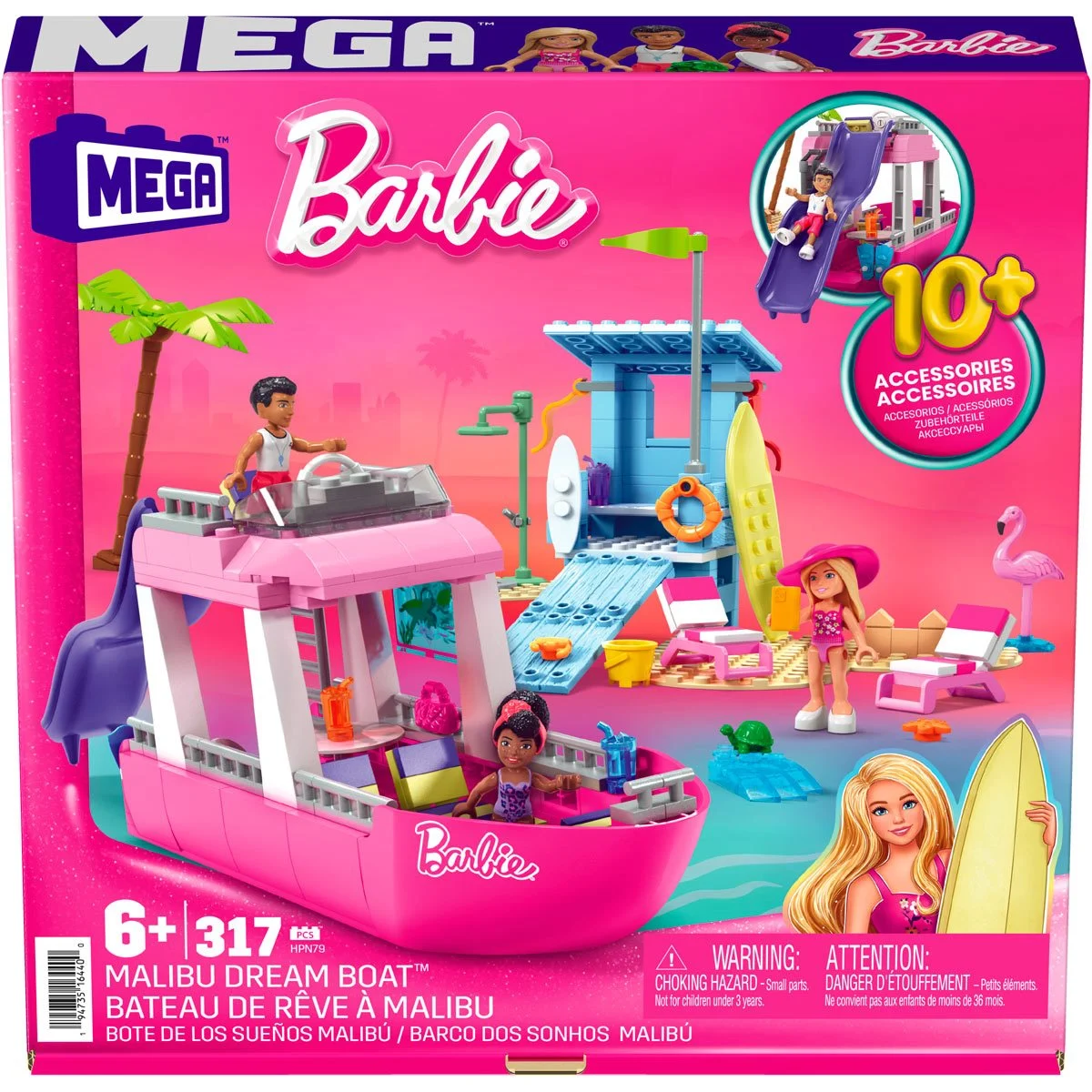 MEGA Construx Barbie Malibu Dream Boat