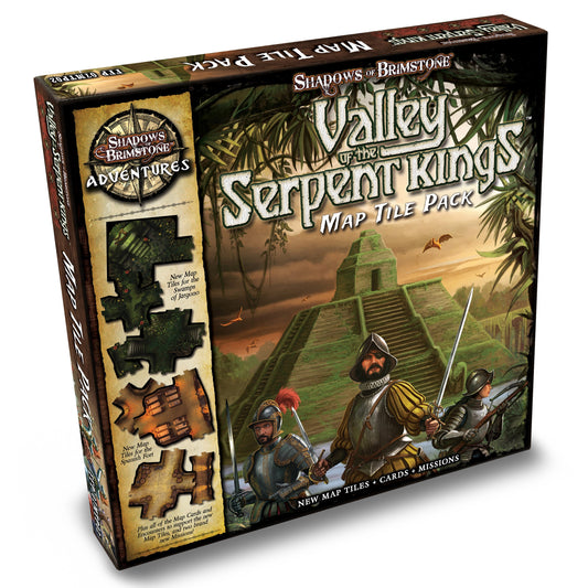 Shadows of Brimstone - Valley of the Serpent Kings Map Tile Pack