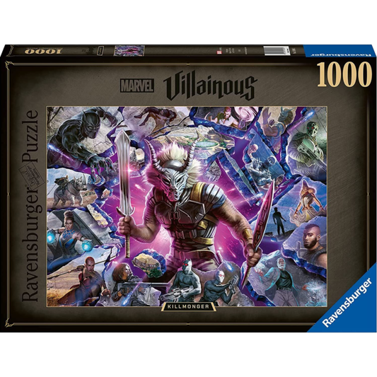 Ravensburger - Disney Villainous Killmonger Puzzle 1000pc