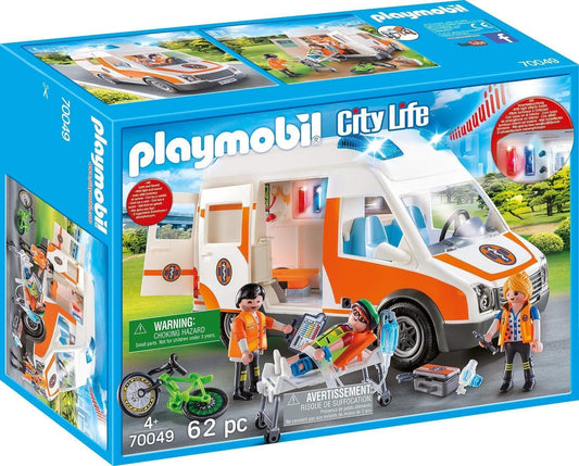 Playmobil - Ambulance with Flashing Lights
