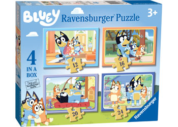 Ravensburger - Bluey Lets Do This 12 16 20 24 pieces Puzzle