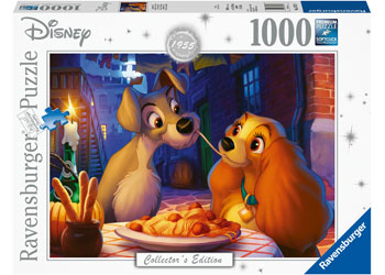 Ravensburger - Disney Moments 1955 Lady and Tramp 1000pc