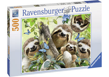Ravensburger - Sloth Selfie Puzzle 500pc