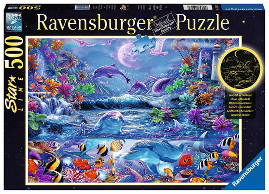 Ravensburger -  Moonlit Magic Starline Puzzle 500pc