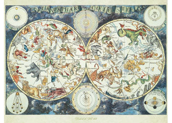 Ravensburger - World Map of Fantastic Beasts 1500pc